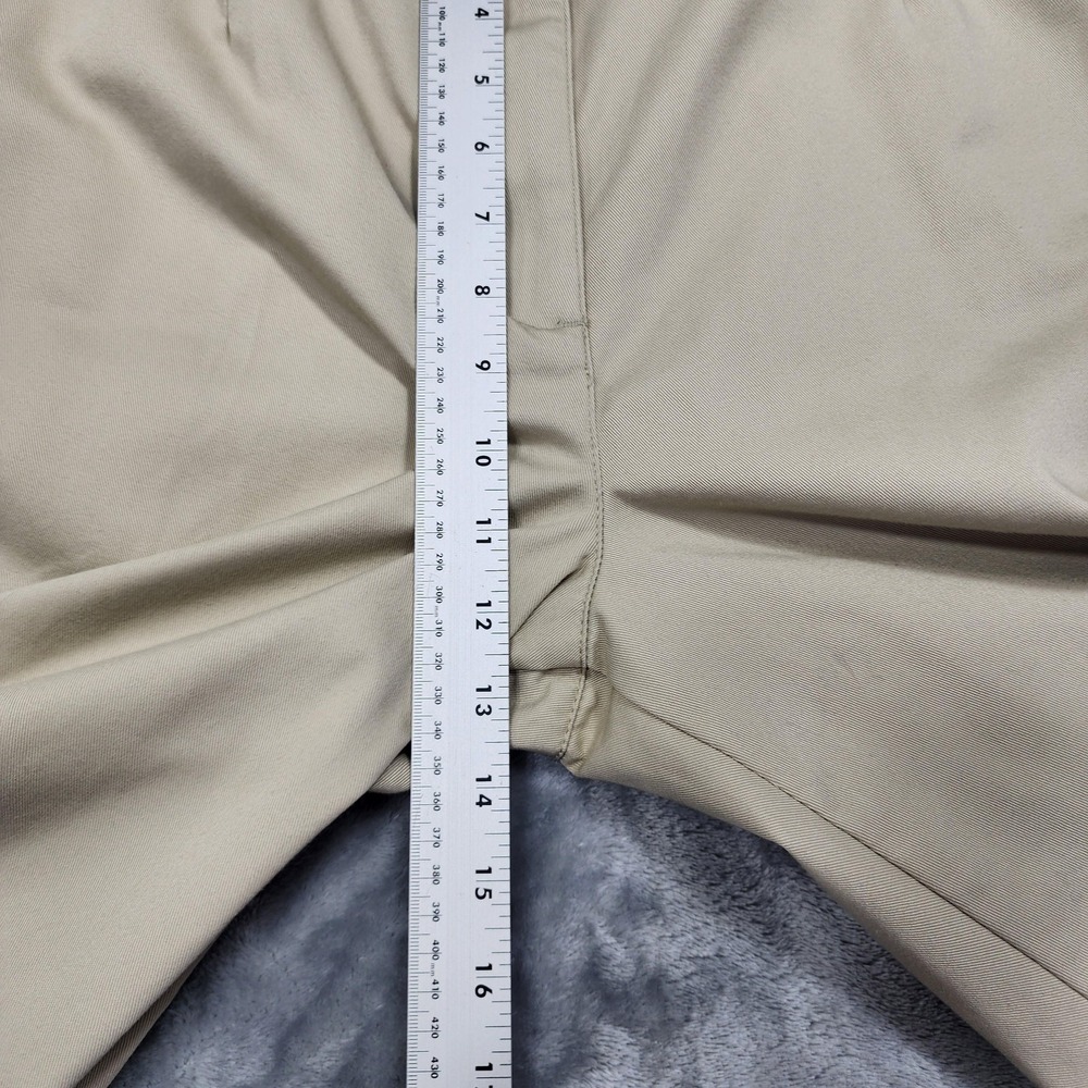 Vintage LL Bean Pants‎ Womens 16P PETITE Beige Pleated High Rise Tapered Chino - Picture 9 of 12